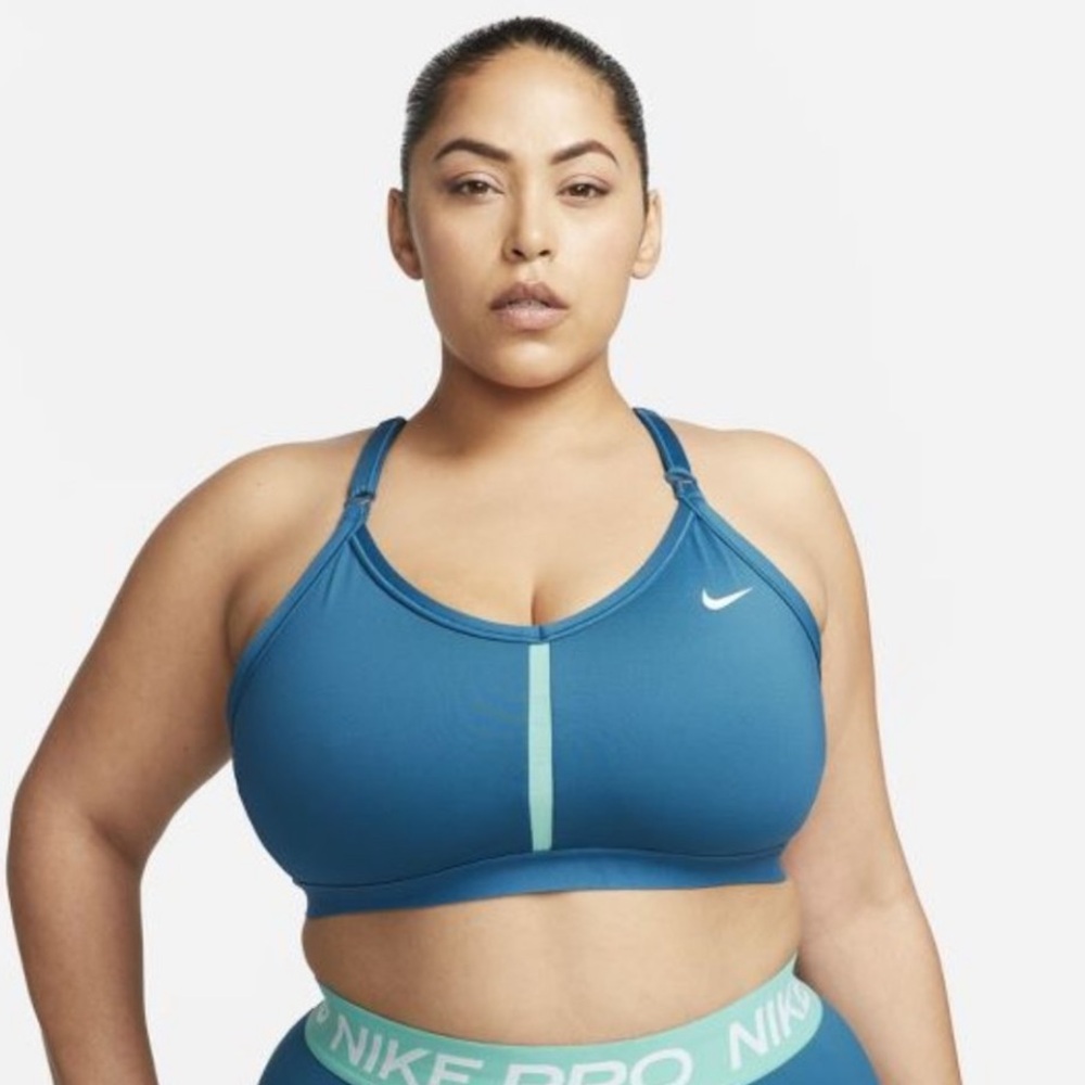 Nike Indy 2X New Women's Light-Support Padded V-Neck Sports Bra